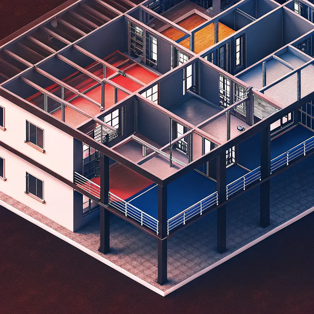BIM building information modeling 3D-visualisering med datalagrer för svensk byggbransch