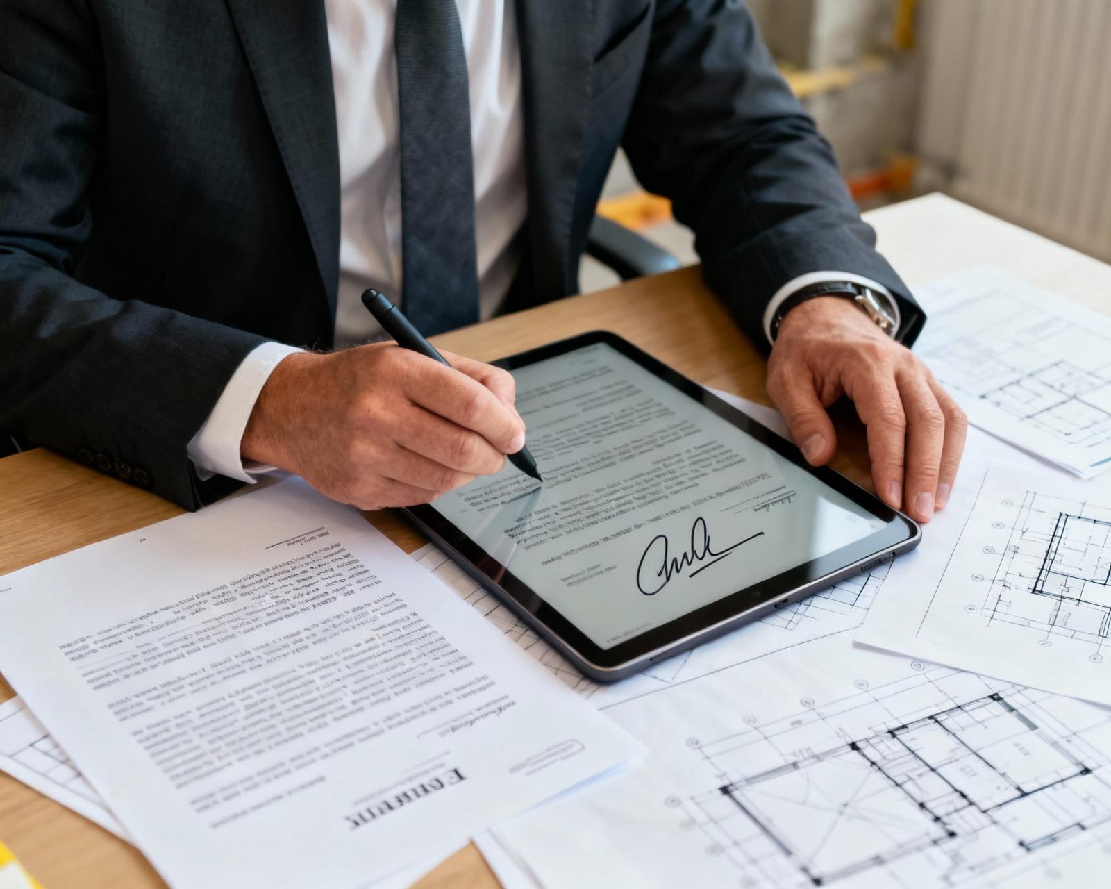 Elektronisk signering för byggföretag – komplett guide 2025