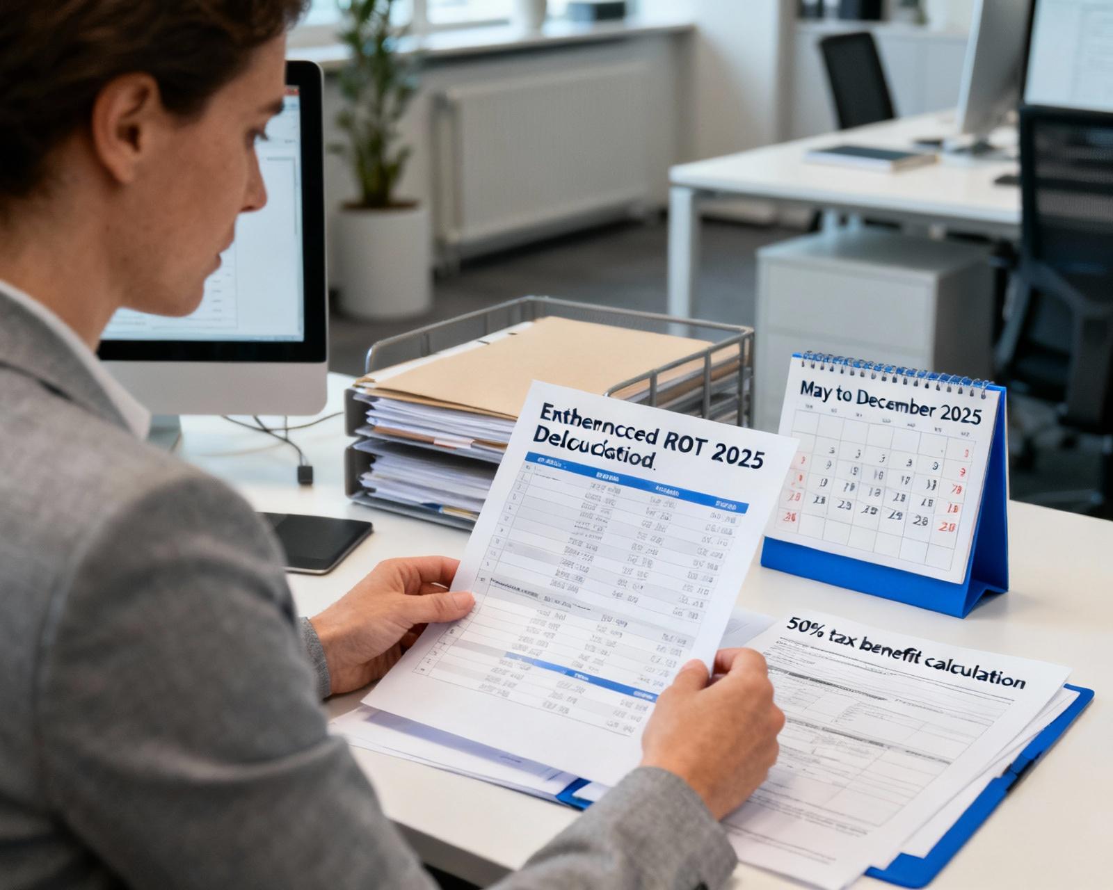 Utökat ROT-avdrag 2025: 50% i 234 dagar – maximera ditt sparande
